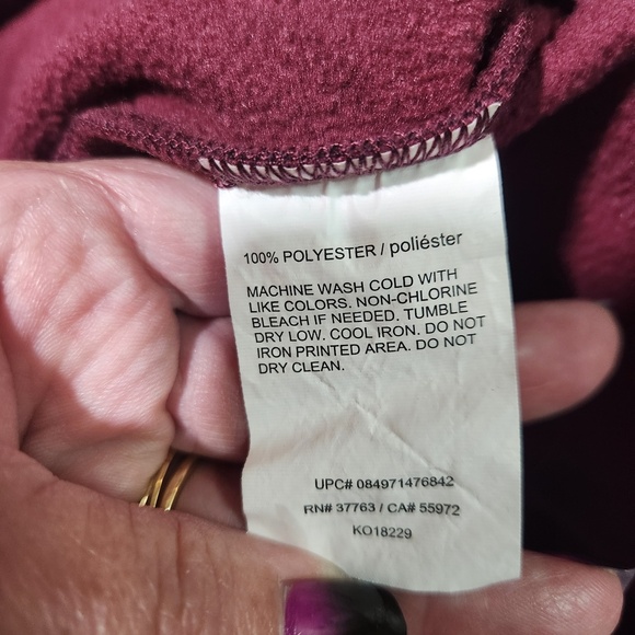 Grand Slam Mens Purple Long Sleeve Quarter Zip Sweater Size XXL - Picture 5 of 7